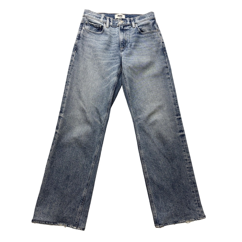 Paige Womens Jeans 29x29‎ Serena Straight Mid Rise Blue Medium Wash Tag 26